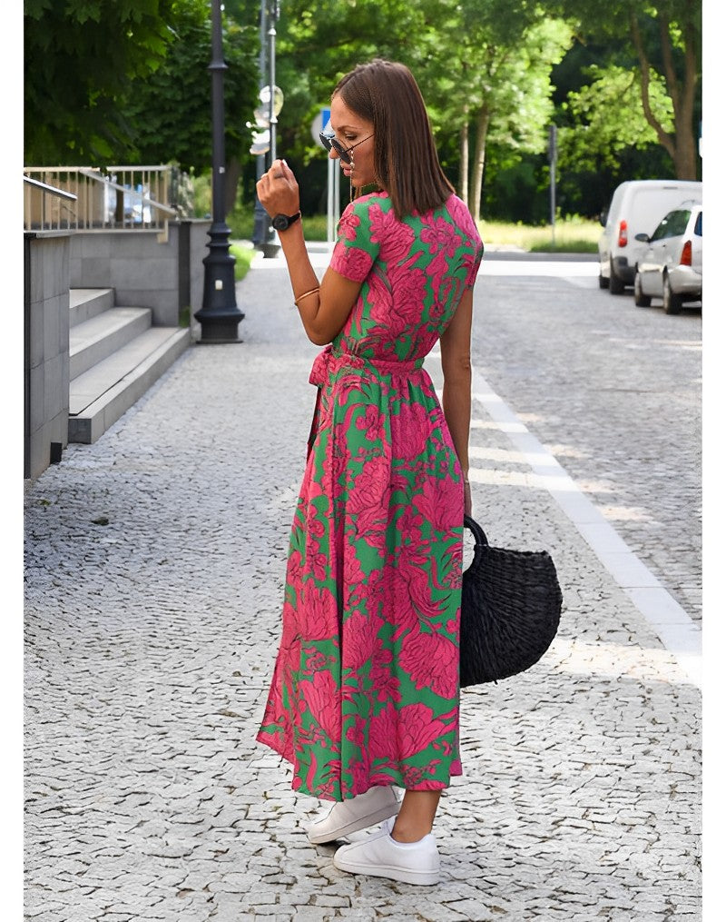 Luisa | Blumenprint-Sommerkleid mit femininer Ausstrahlung