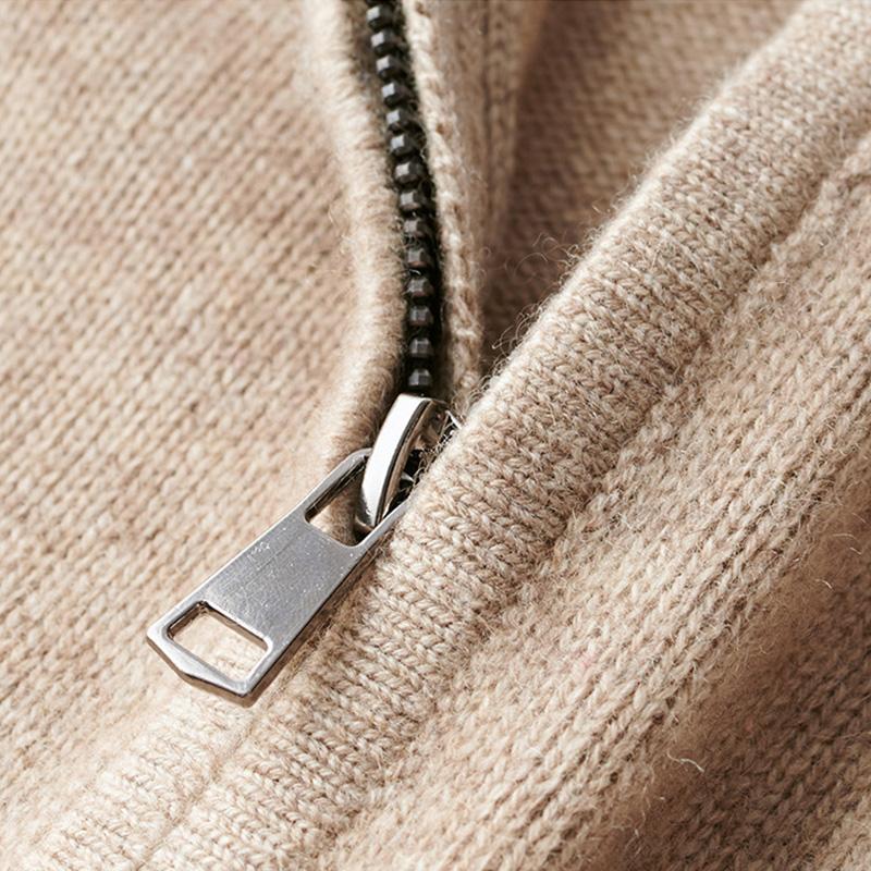 Erik | Hochwertiger Pullover mit Reißverschluss
