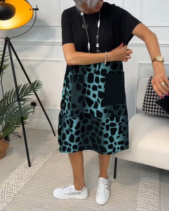 Lina | Luftiges Sommerkleid mit klassischem Rundhals