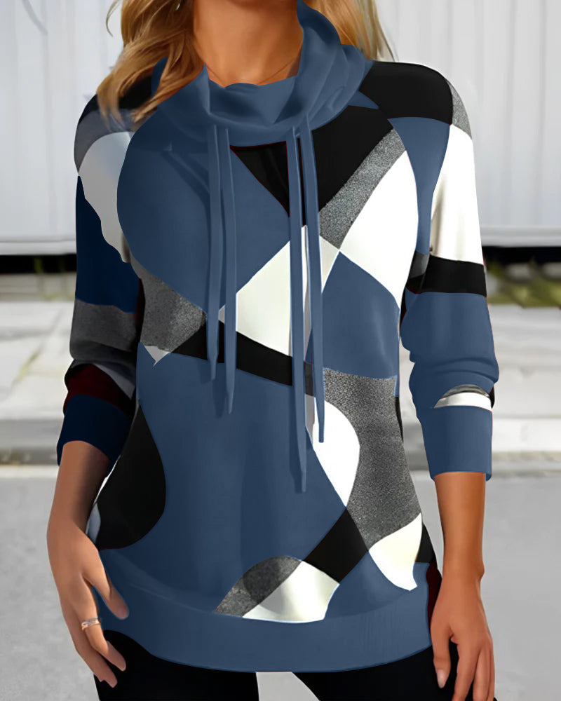 Carlene | Kleidungsstück mit geometrischem Print