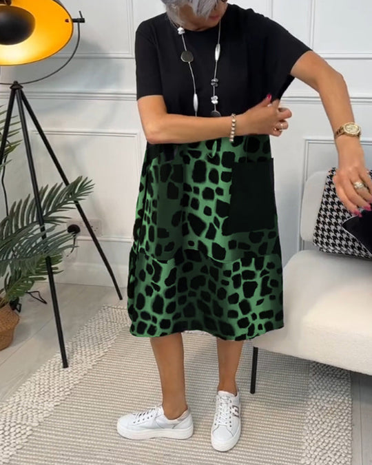 Lina | Luftiges Sommerkleid mit klassischem Rundhals