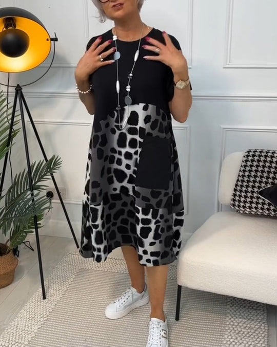 Lina | Luftiges Sommerkleid mit klassischem Rundhals