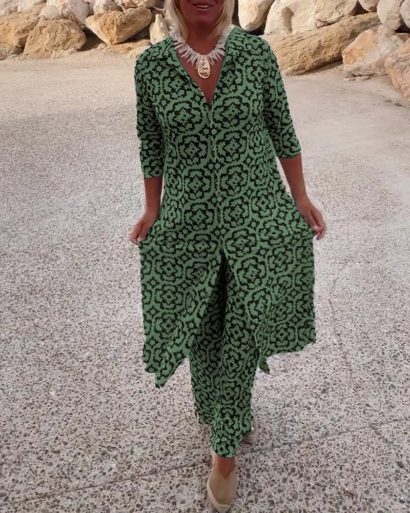 Maeve | Elegantes Set mit geometrischem Design