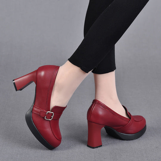 Livia | Vielseitige Lederhighheels für jeden Anlass