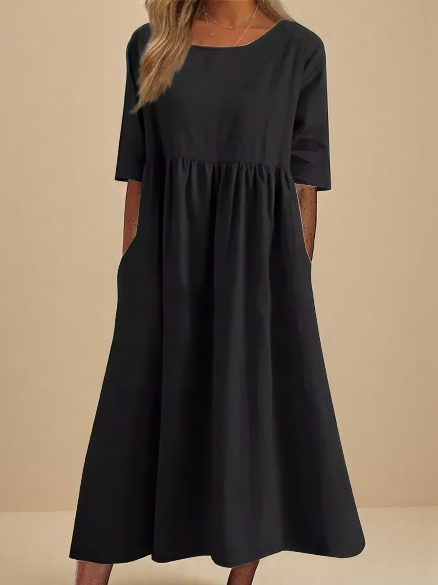Minea | Luftiges Sommerkleid mit fließender Passform