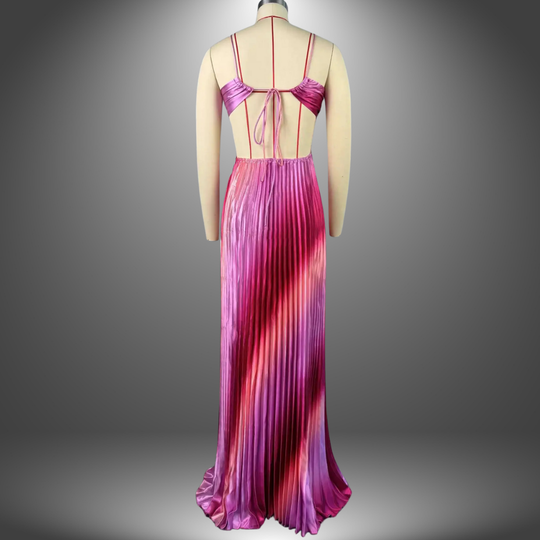 Ginevra | Glitzereffekt-Damenkleid im kunsthandwerklichen Stil