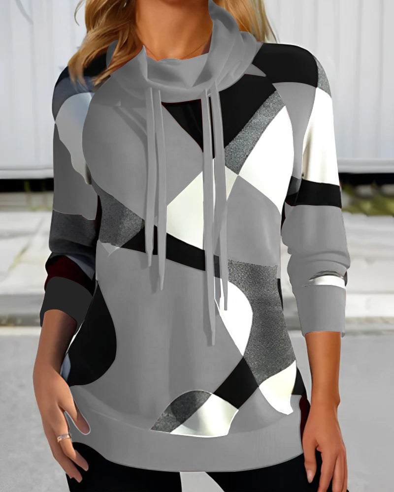 Carlene | Kleidungsstück mit geometrischem Print