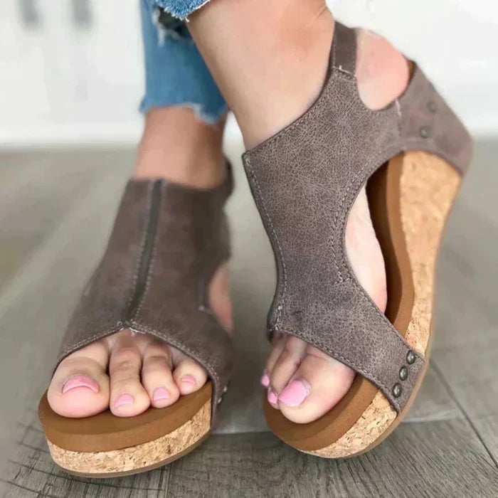 Renate | Sommerliche Wedges mit bequemer Passform und stilvollem Schnitt