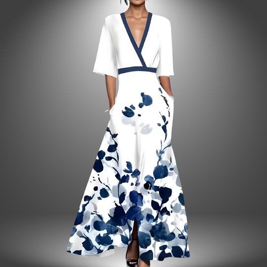 Lovisia | Elegantes Abendkleid mit Schlitz