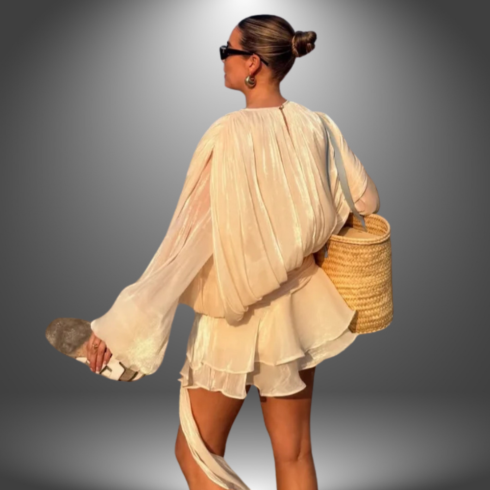 Aurora | Lichtreflektierendes handgefertigtes Set in Kurzform