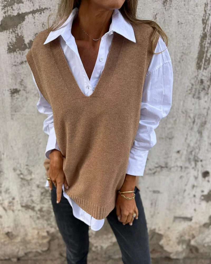 Nusa | Bequemer Strick-Weste für einen lässigen Look