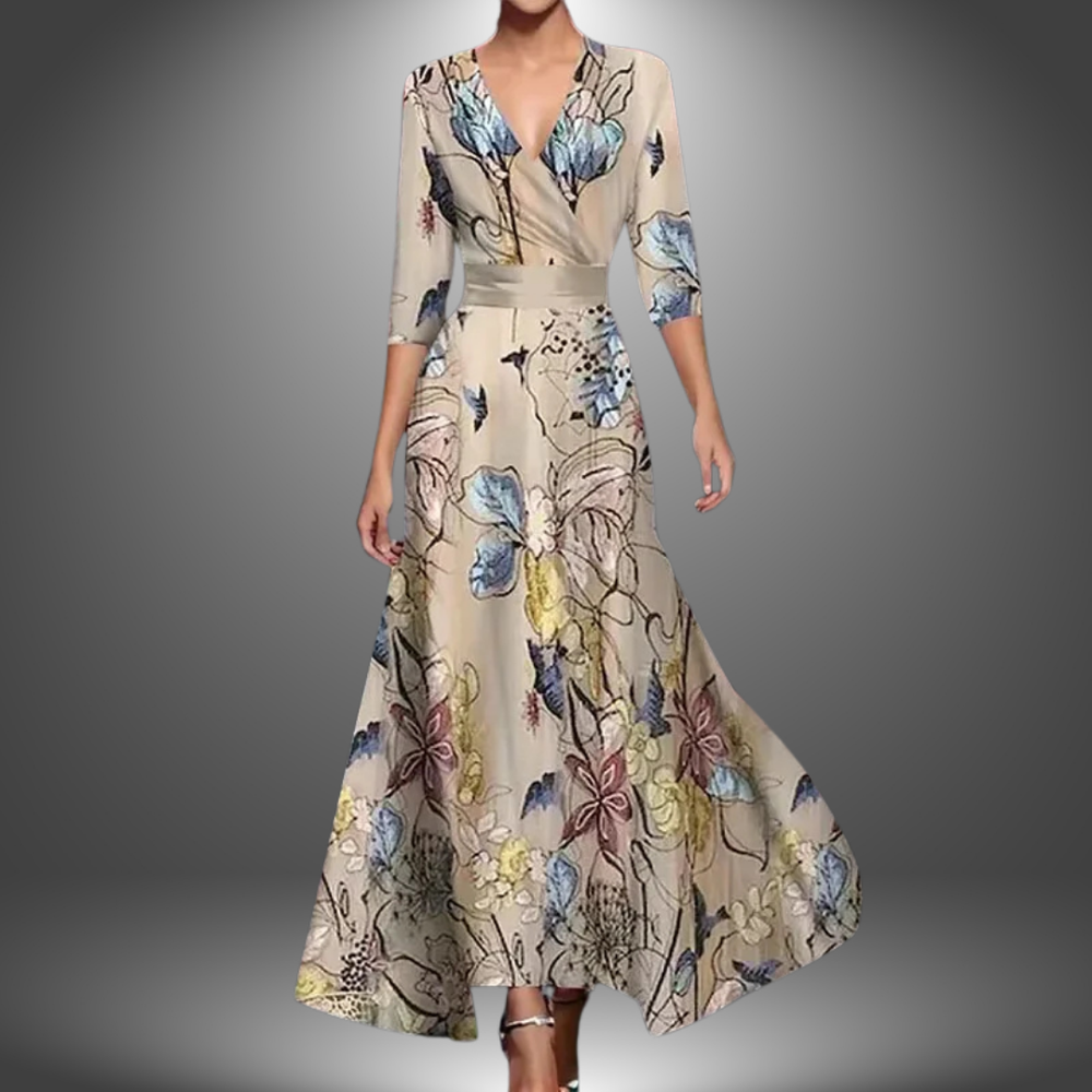 Sole | Langes Damenkleid im kunsthandwerklichen Stil