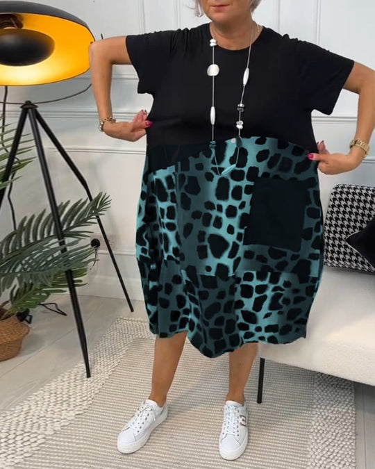 Lina | Luftiges Sommerkleid mit klassischem Rundhals