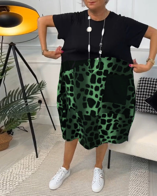 Lina | Luftiges Sommerkleid mit klassischem Rundhals