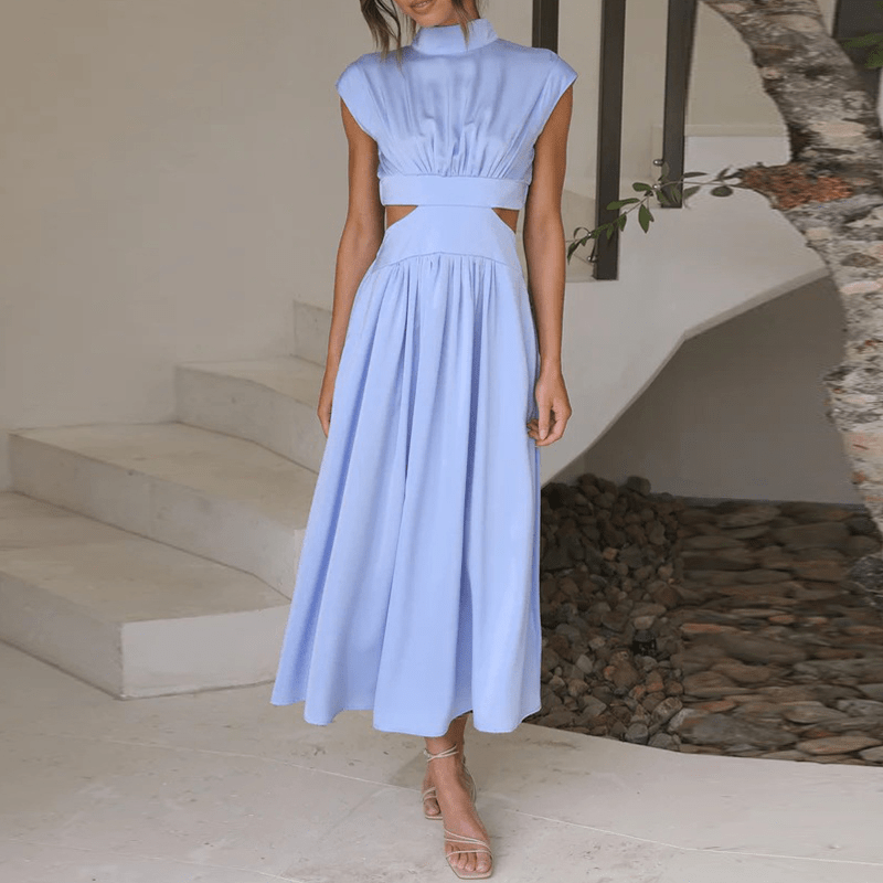 Rebecca | Elegantes langes Kleid mit fließender Silhouette
