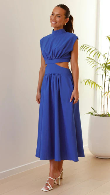 Rebecca | Elegantes langes Kleid mit fließender Silhouette