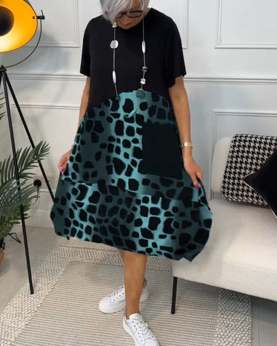 Lina | Luftiges Sommerkleid mit klassischem Rundhals