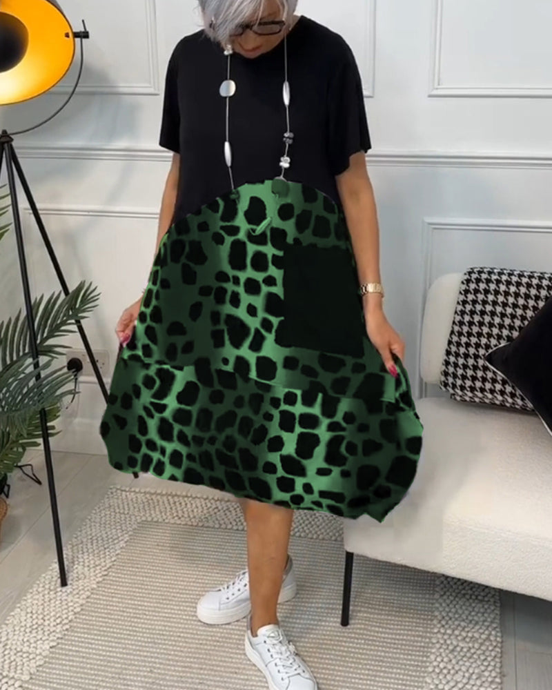 Lina | Luftiges Sommerkleid mit klassischem Rundhals