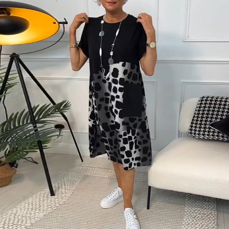 Lina | Luftiges Sommerkleid mit klassischem Rundhals