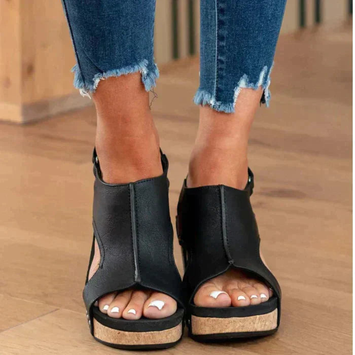 Renate | Sommerliche Wedges mit bequemer Passform und stilvollem Schnitt