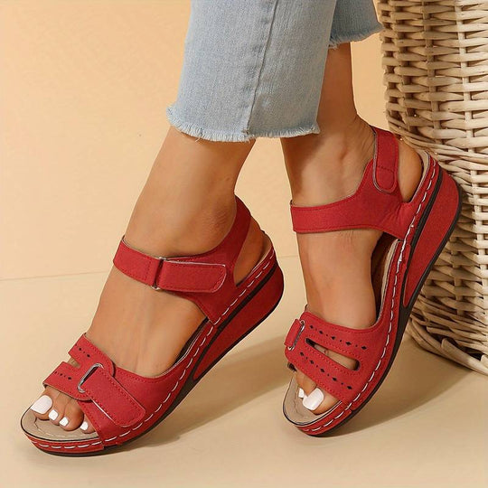 Dorothee | Orthopädische Komfortsandalen mit verstellbaren Riemen