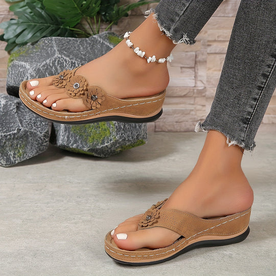 Gudrun | Bequeme orthopädische Sandalen mit offenem Design
