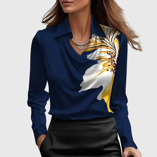 Veronika | Elegante Bluse mit fließendem Design