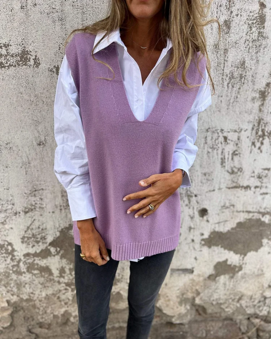 Nusa | Bequemer Strick-Weste für einen lässigen Look