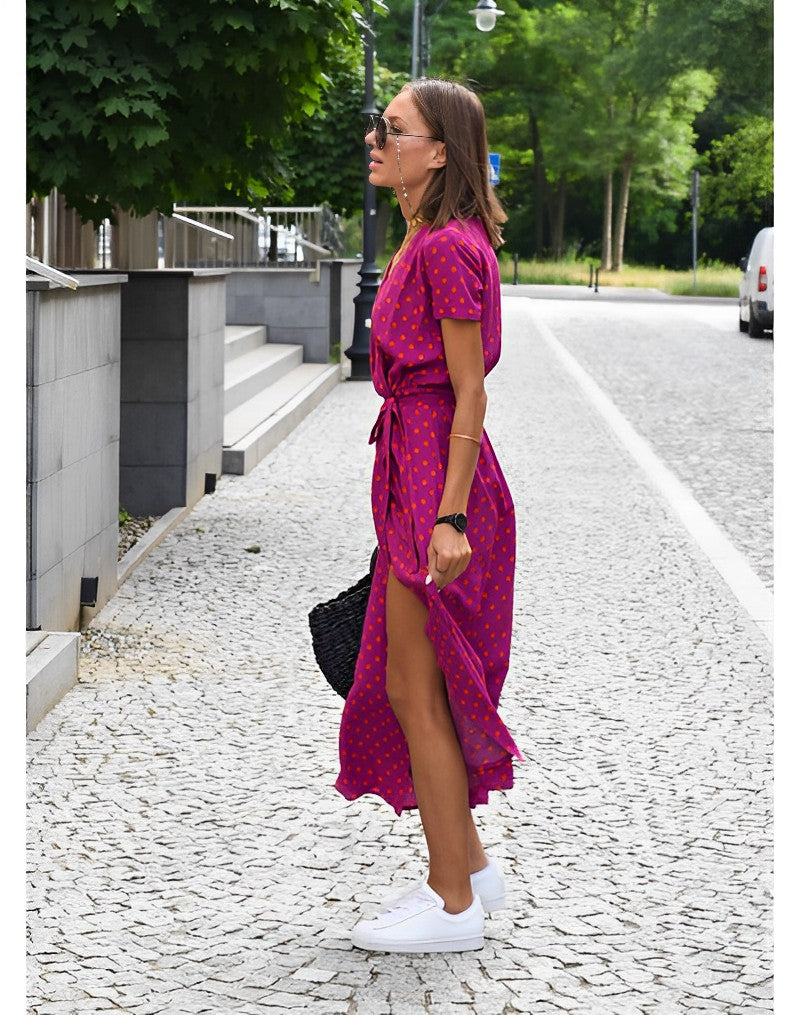 Luisa | Blumenprint-Sommerkleid mit femininer Ausstrahlung