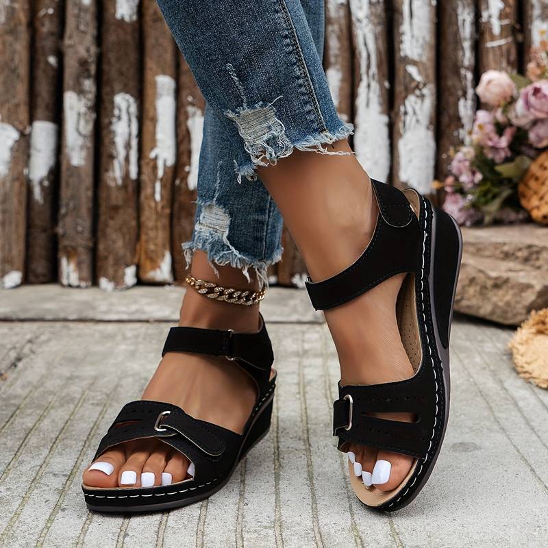 Dorothee | Orthopädische Komfortsandalen mit verstellbaren Riemen