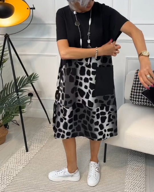 Lina | Luftiges Sommerkleid mit klassischem Rundhals