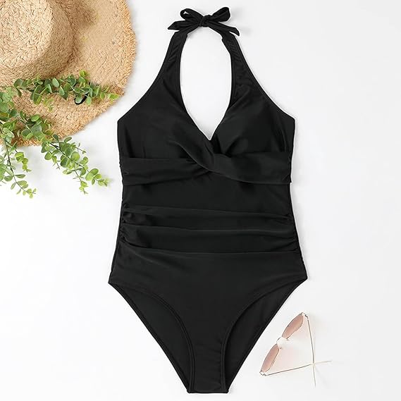 Leona | Bikini mit hohem Bund und schmeichelndem Push-Up-Top