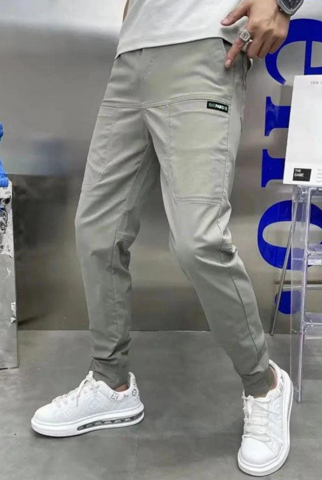 Thomas | Premium Stretch Cargohosen | 1+1 GRATIS