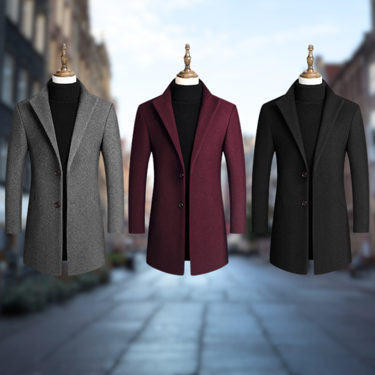 Ivan | Eleganter und warmer Herrenmantel