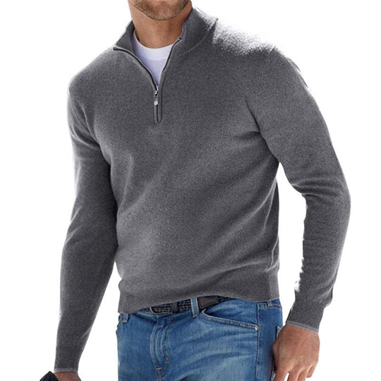 Erik | Hochwertiger Pullover mit Reißverschluss
