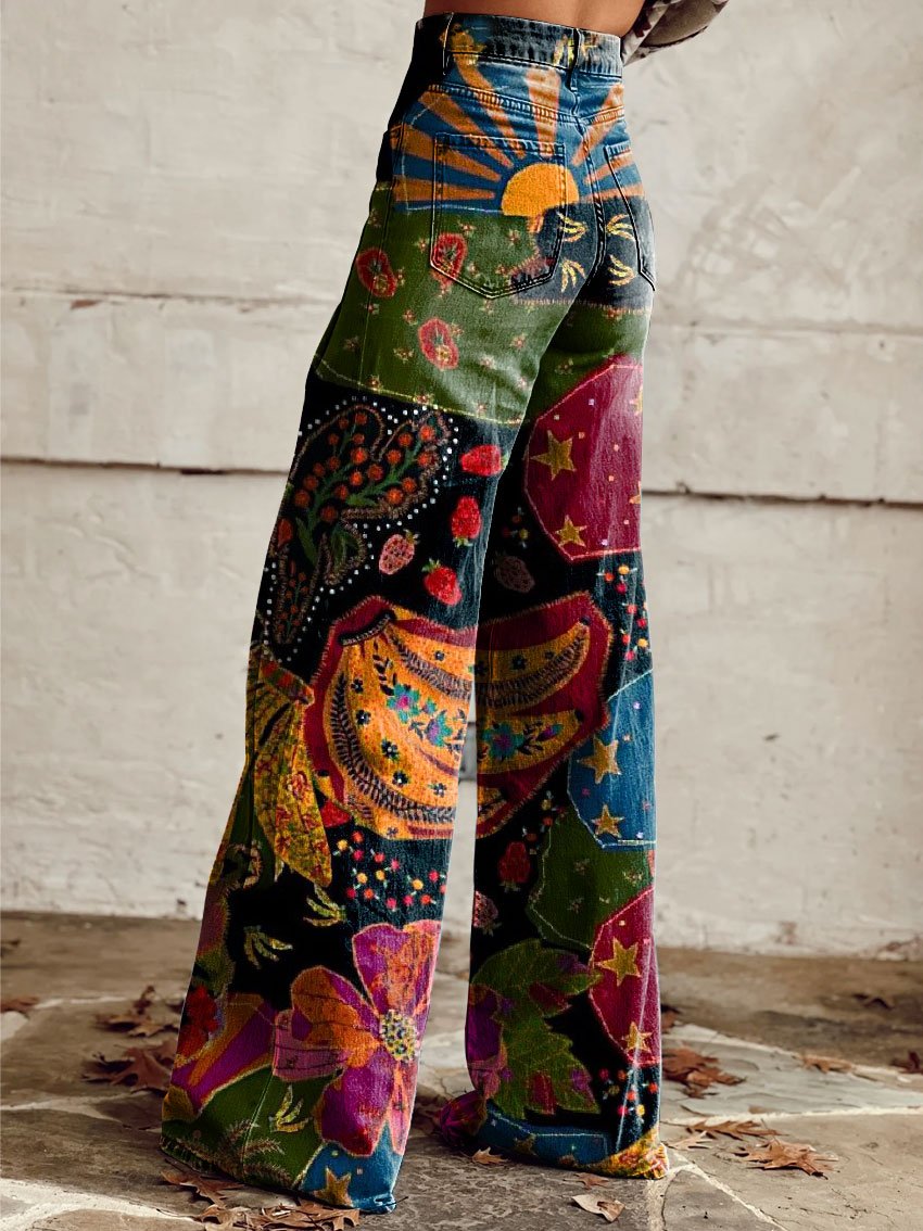 Corinne | Vintage Boho-Hose