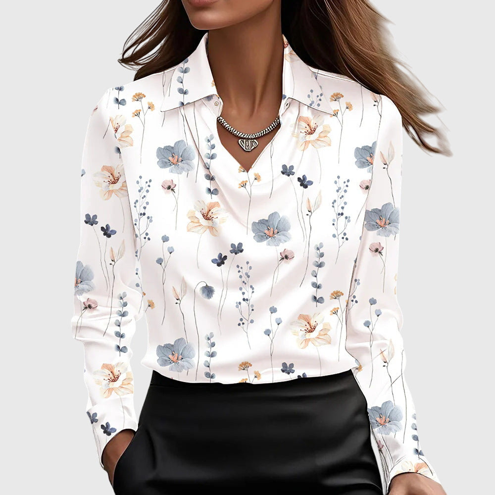 Veronika | Elegante Bluse mit fließendem Design