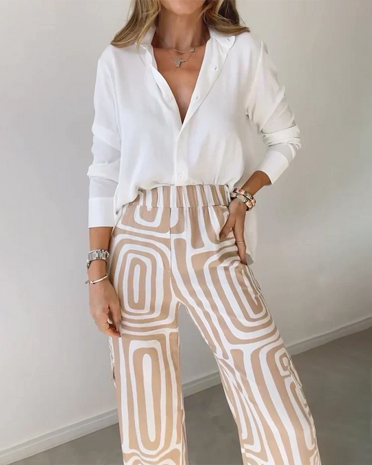 Olivia | Stilvolles zweiteiliges Set für elegante Outfits