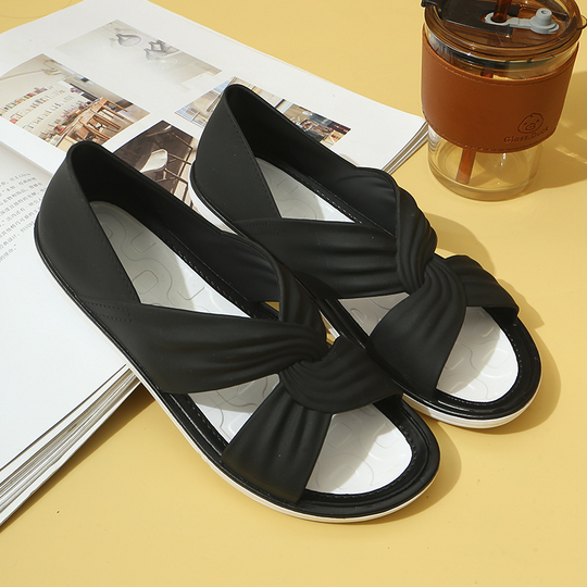 Luzia | Bequeme orthopädische Sandalen mit Schleifen-Design
