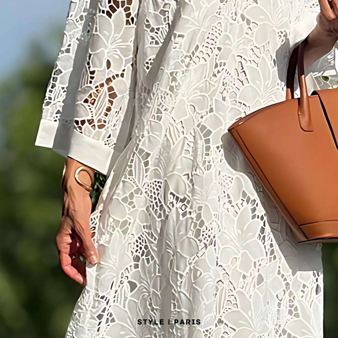 Xaveria | Locker geschnittenes Sommerkleid mit modernem Print