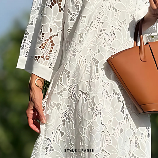 Xaveria | Locker geschnittenes Sommerkleid mit modernem Print
