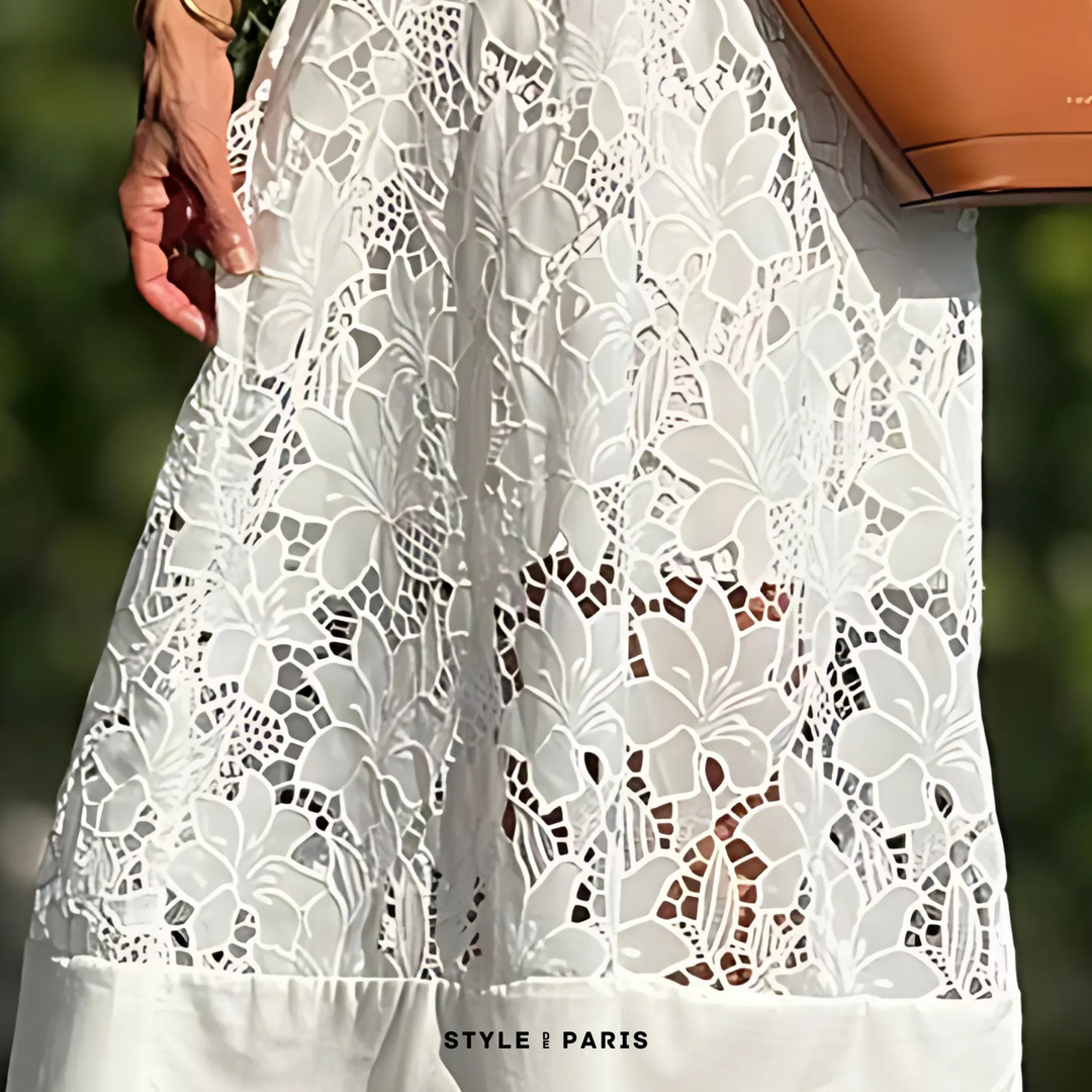 Xaveria | Locker geschnittenes Sommerkleid mit modernem Print