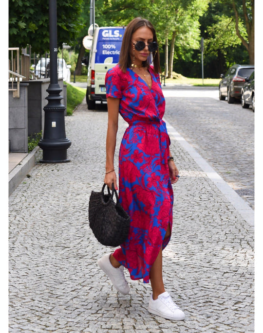 Luisa | Blumenprint-Sommerkleid mit femininer Ausstrahlung