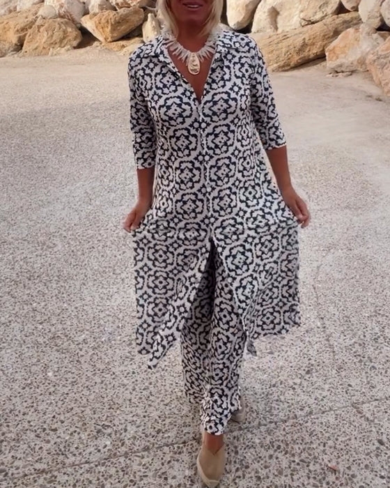 Maeve | Elegantes Set mit geometrischem Design