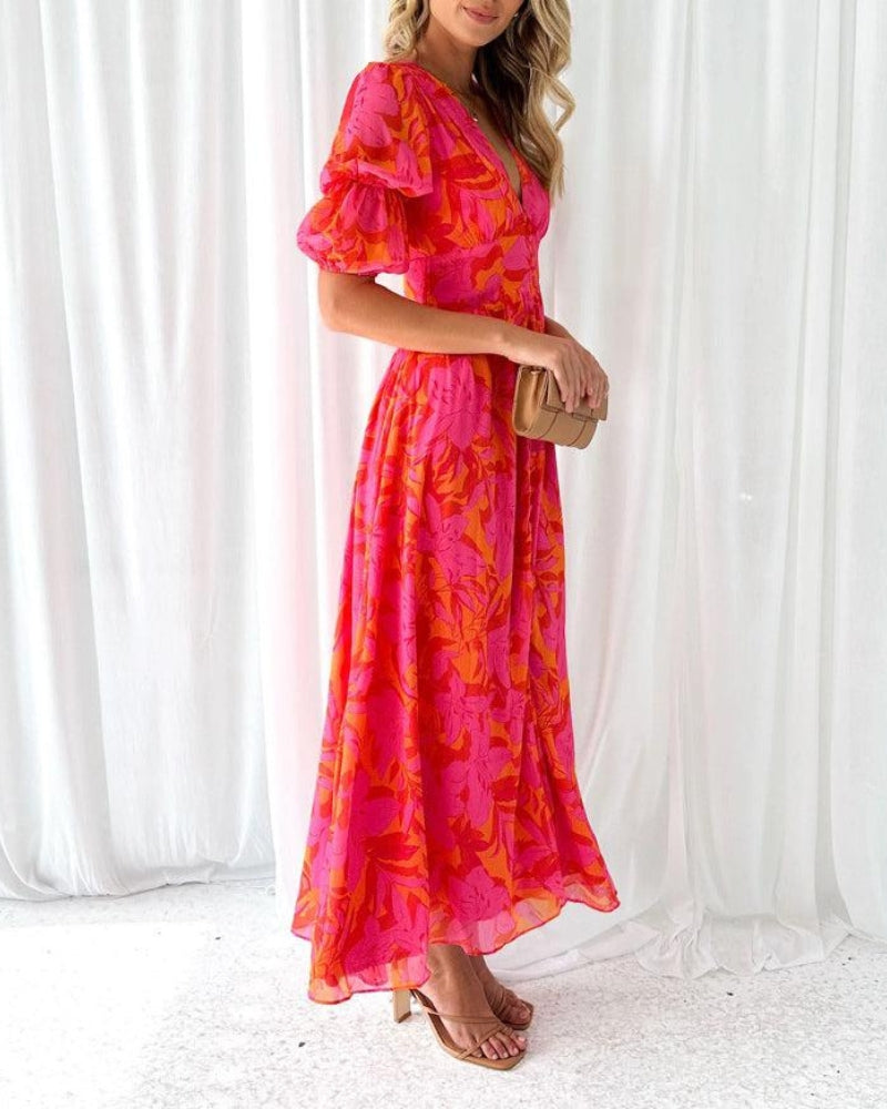 Zita | Feminines Maxi-Sommerkleid mit luftigem Stil