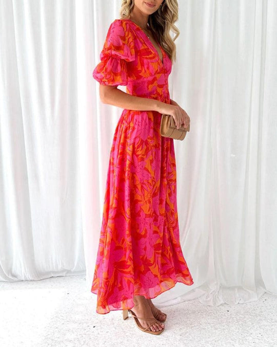 Zita | Feminines Maxi-Sommerkleid mit luftigem Stil