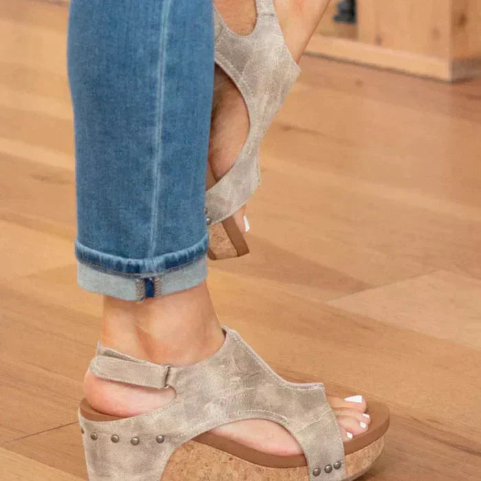 Renate | Sommerliche Wedges mit bequemer Passform und stilvollem Schnitt