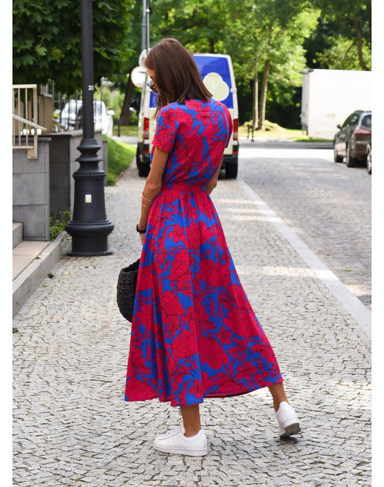 Luisa | Blumenprint-Sommerkleid mit femininer Ausstrahlung