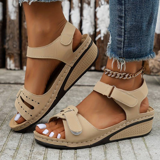Dorothee | Orthopädische Komfortsandalen mit verstellbaren Riemen