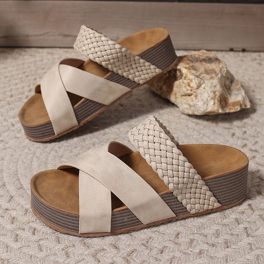 Martine | Orthopädische Ledersandalen mit stilvollem Komfort
